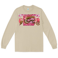 Mushroom Howdy Valentine Long Sleeve Tee - CowhideDigitalArt