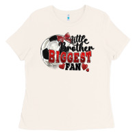 Bone little brother biggest fan soccer Ladies Tee - FaDigitalArtStudio