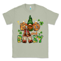 Matcha St. Patrick's Bad and boozy with gnome Classic Tee - HowdyJamesFarm