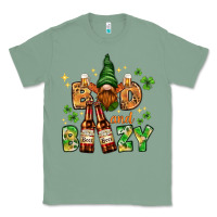Sage St. Patrick's Bad and boozy with gnome Classic Tee - HowdyJamesFarm