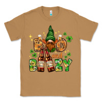 Toasted Coconut St. Patrick's Bad and boozy with gnome Classic Tee - HowdyJamesFarm