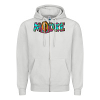 Dove Grey our lady of guadalupe madre Zipper Hoodie - JahusDesignShop
