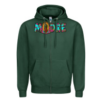 Sports Green our lady of guadalupe madre Zipper Hoodie - JahusDesignShop