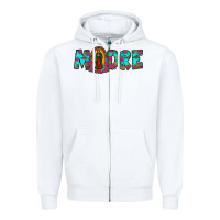 White our lady of guadalupe madre Zipper Hoodie - JahusDesignShop