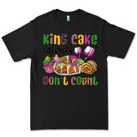 Black king cake calories don't count mardi gras Premium Tee - OliviaCreatesArt