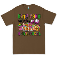 Cacao king cake calories don't count mardi gras Premium Tee - OliviaCreatesArt