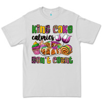 Dove Grey king cake calories don't count mardi gras Premium Tee - OliviaCreatesArt