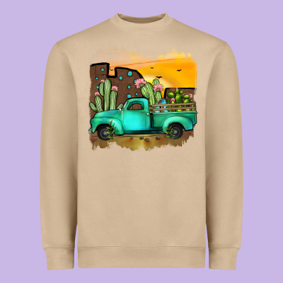 Truck Heavyweight Sweatshirt Designed By Jahusdesignshop