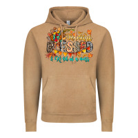 Vintage Camel Thankful Blessed Kind Of Mess Vintage Hoodie - CowhideDigitalArt