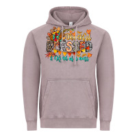 Vintage Zinc Thankful Blessed Kind Of Mess Vintage Hoodie - CowhideDigitalArt