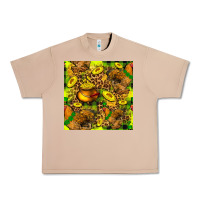 Burro St. Patrick's Chicken With Pot Of Gold Urban Heavy Tee - FaDigitalArtStudio
