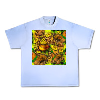 Grape Ice St. Patrick's Chicken With Pot Of Gold Urban Heavy Tee - FaDigitalArtStudio