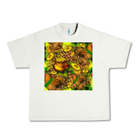 Pistachio St. Patrick's Chicken With Pot Of Gold Urban Heavy Tee - FaDigitalArtStudio
