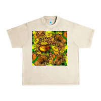 Sandshell St. Patrick's Chicken With Pot Of Gold Urban Heavy Tee - FaDigitalArtStudio
