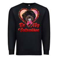 Black be my valentine Premium Sweatshirt - RanaPortraitStore