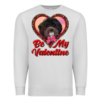 Dove Grey be my valentine Premium Sweatshirt - RanaPortraitStore