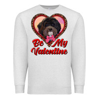 Oatmeal Heather be my valentine Premium Sweatshirt - RanaPortraitStore