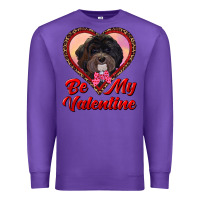 Purple be my valentine Premium Sweatshirt - RanaPortraitStore