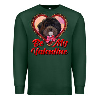 Sports Green be my valentine Premium Sweatshirt - RanaPortraitStore