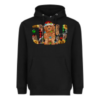 Black toy poodle christmas joy Heavyweight Hoodie - RanaPortraitStore