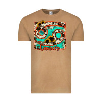 Vintage Camel cancer turquoise cowhide Vintage Tee - RanaPortraitStore