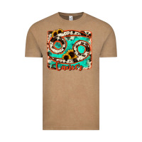 Cancer Turquoise Cowhide Vintage Tee | Teevron