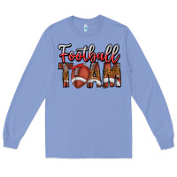 Colony Blue football team Long Sleeve Tee - CowhideDigitalArt