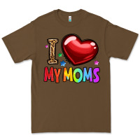 Cacao i love my moms Premium Tee - OliviaCreatesArt