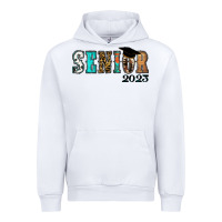 White Western senior 2023 Urban Hoodie - RanaPortraitStore