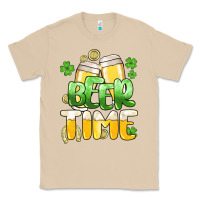 Mushroom St.Patrick's Beer time Classic Tee - HowdyJamesFarm