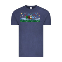 Vintage Denim let it snow libbey glass Vintage Tee - BundleAndBundleShop