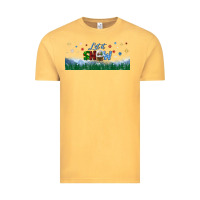 Vintage Mustard let it snow libbey glass Vintage Tee - BundleAndBundleShop