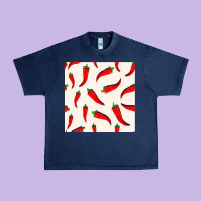 Mexico Seamless Pattern Urban Heavy Tee Designed By Fadigitalartstudio