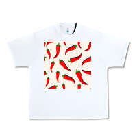White mexico seamless pattern Urban Heavy Tee - FaDigitalArtStudio