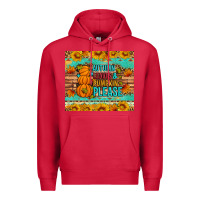 Cardinal Autumn leaves and pumpkin please Premium Hoodie - Artiststas