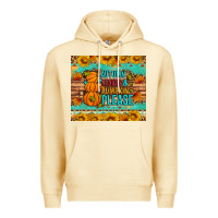 Pina Colada Autumn leaves and pumpkin please Premium Hoodie - Artiststas