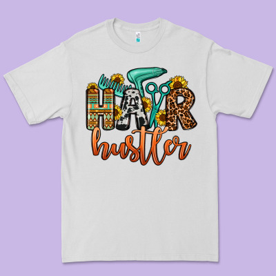 Hair Hustler Premium Tee Designed By Oliviacreatesart