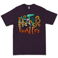 Plum hair hustler Premium Tee - OliviaCreatesArt