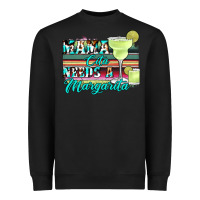 Black mama cita needs a margarita Heavyweight Sweatshirt - JahusDesignShop