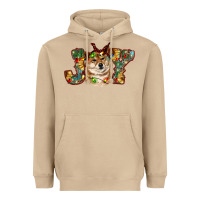 Mushroom shiba inu christmas joy Heavyweight Hoodie - RanaPortraitStore