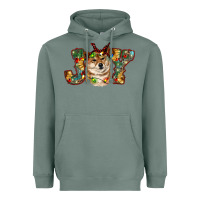 Sage shiba inu christmas joy Heavyweight Hoodie - RanaPortraitStore