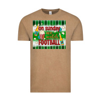 Vintage Coffee on sunday we watch football tumbler Vintage Tee - BundleAndBundleShop