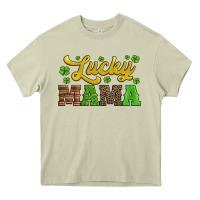 Mossy lucky mama st patricks day Heavy Core Tee - Jasminsmagicworld