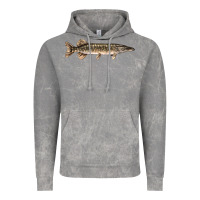 Cloud Rock Northern Pike Fish Illustrations Vintage Hoodie - LillyAllenDesigns