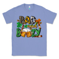 Colony Blue Bad and boozy St. Patrick's Day Classic Tee - CowGirlArtShop