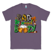 Lavender Bad and boozy St. Patrick's Day Classic Tee - CowGirlArtShop