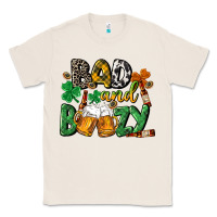 Natural Bad and boozy St. Patrick's Day Classic Tee - CowGirlArtShop
