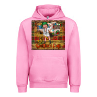 Fuchsia Pink shitters full merry christmas Urban Hoodie - Jasminsmagicworld