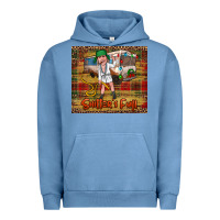 Pigment Pebble Blue shitters full merry christmas Urban Hoodie - Jasminsmagicworld