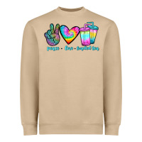 Mushroom peace love loaded tea Heavyweight Sweatshirt - JahusDesignShop
